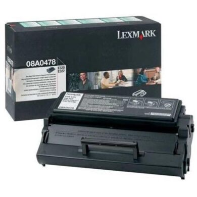 Lexmark 08A0478 RETURN - originální - Černá velkoobjemová na 6000 stran  (011-00640)