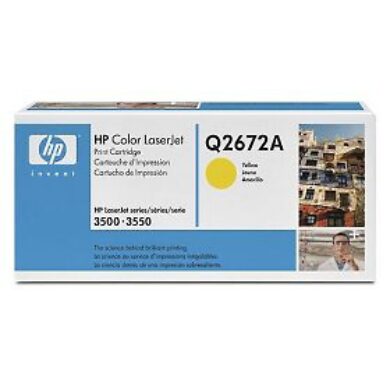 HP Q2672A (309A) - originální - Yellow na 4000 stran  (011-01062)