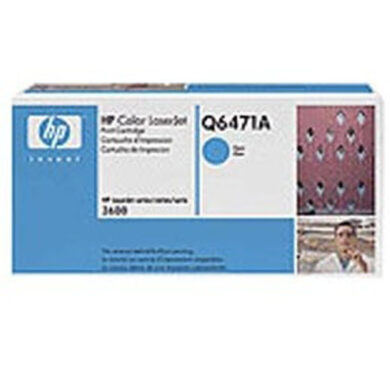 HP Q6471A (502A) - originální - Cyan na 4000 stran  (011-01421)