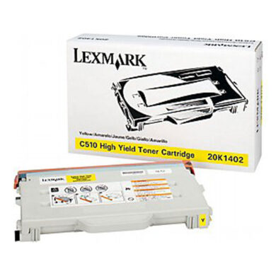 Lexmark 20K1402 - originální - Yellow velkoobjemová na 6600 stran  (011-01508)