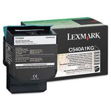 Lexmark C540A1KG RETURN - originální - Černá na 1000 stran  (011-02840)