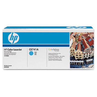 HP CE741A (307A) - originální - Cyan na 7300 stran  (011-02891)