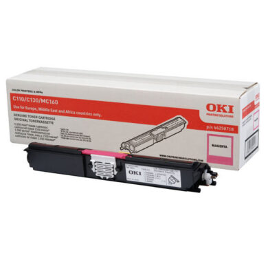 OKI 44250722 (toner-M-HC-C110/130/MC160) - originální - Magenta HC na 2500 stran  (011-02932)