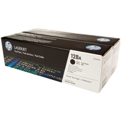 HP CE320AD (128A) - originální - Černá - Sada multipack na 4000 stran  (011-03095)