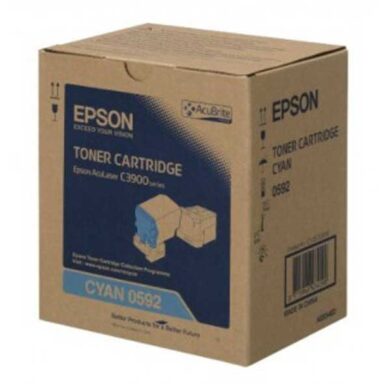 Epson S050592 CY toner 6K pro C3900/CX37 cyan  (011-04601)