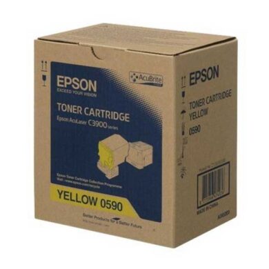 Epson S050590 YE toner 6K pro C3900/CX37 yellow  (011-04603)