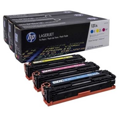 HP U0SL1AM (131A) - originální - Sada barev (C-M-Y)  (011-04640)