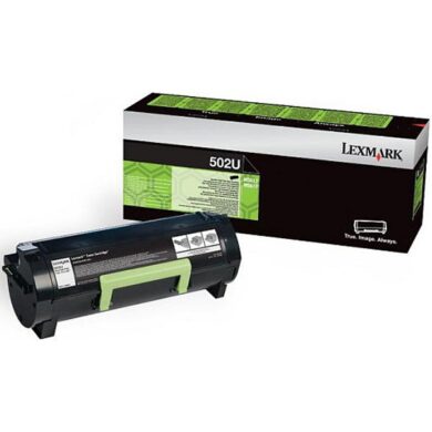 Lexmark 50F2U00 (502U) RETURN - originální - Černá extraobjemová na 20000 stran  (011-04932)