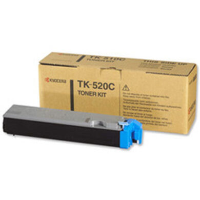 Kyocera TK-520C pro FS C5015, 4K toner cyan - originální  (012-00911)