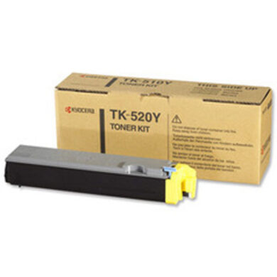 Kyocera TK-520Y pro FS C5015, 4K toner yellow - originální  (012-00913)