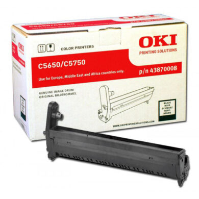OKI 43870008 (EP-CART-K-C5650/5750) - originální - Fotojednotka BK na 20K stran  (015-00980)