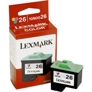 Lexmark 10N0026E (26) - originální - Barevná velkoobjemová na 275 stran  (031-01670)