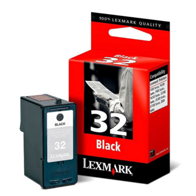Lexmark 18CX032E (32) - originální - Černá velkoobjemová na 200 stran  (031-02651)