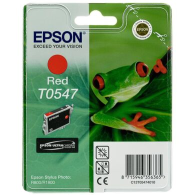 Epson T0547 Red pro ST.photo R800, ink.  (031-02674)