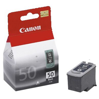Canon PG-50Bk - originální - Černá velkoobjemová na 300 stran  (031-02702)