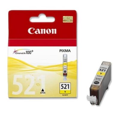 Canon CLI-521Ye - originální - Yellow  (031-03154)