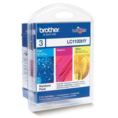 Brother LC1100HCMY - originální - Sada barev (C-M-Y)  (031-03286)