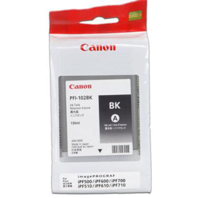 Canon PFI-102Bk - originální - Černá  (031-03470)