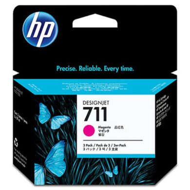 HP CZ135A 3pack magenta (no.711) 3x 29ml. - originální  (031-04186)