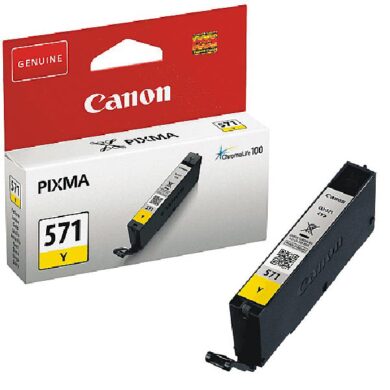 Canon CLI-571Y - originální - Yellow na 323 stran  (031-04344)