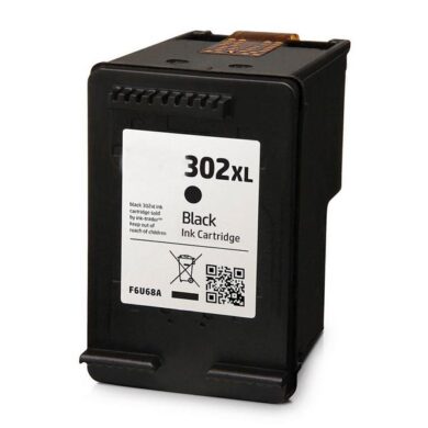 HP F6U68AE (302XL) - kompatibilní - Černá velkoobjemová na 480 stran  (031-04472)