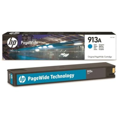 HP F6T77AE (913A) - originální - Cyan na 2800 stran  (031-04501)