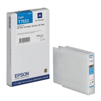 Epson T7552 CY pro WF8010/8510 (4k) cyan  (031-04571)