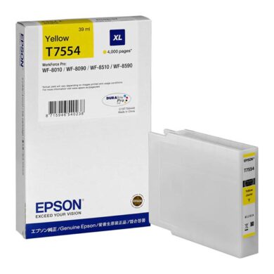 Epson T7554 YE pro WF8010/8510 (4k) yellow  (031-04573)