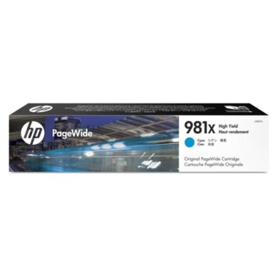 HP L0R09A CY (no.981X) pro MFP586 ink cyan  (031-04656)