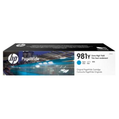 HP L0R13A CY (no.981Y) pro MFP586 ink cyan  (031-04661)