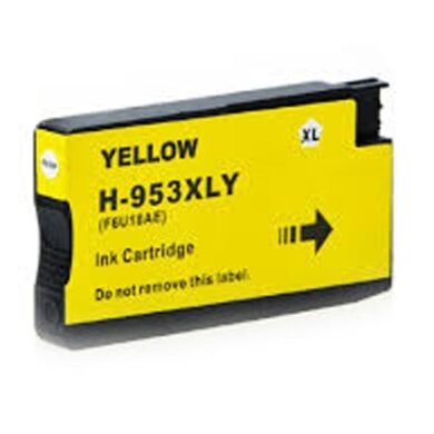 HP F6U18AE (953XL) - kompatibilní - Yellow velkoobjemová na 1600 stran  (031-04703)