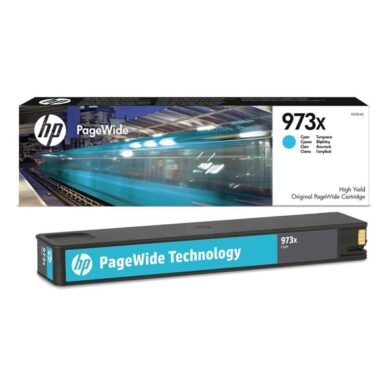 HP F6T81A CY (no.973X) pro PW477/577, 7k cyan  (031-04711)