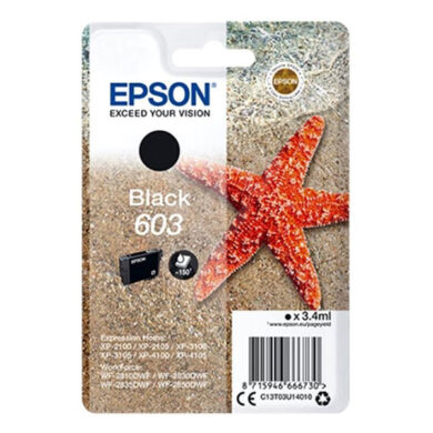 Epson T03U1 BK (no.603) pro XP2100/XP3100/WF2850 black /C13T03U14010/  (031-04830)