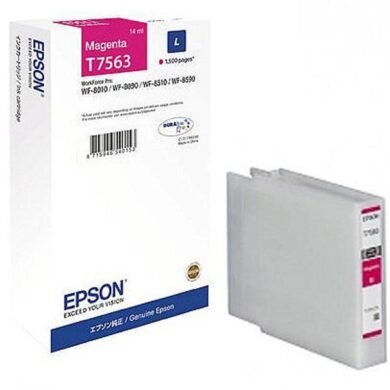 Epson T7563 MA pro WF8010/8090/8510/8590 PC13T756340 magenta  (031-04952)