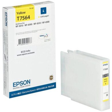 Epson T7564 YE pro WF8010/8090/8510/8590 PC13T756440 yellow  (031-04953)