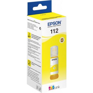 Epson T06C4 YE (112) 70ml pro L11160/L15150/L15160/L6460 yellow /C13T06C44A/  (031-04963)