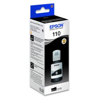 Epson T03P14A BK (110) XL lahvička 6k pro M1120/M1140/M3140/M3170  /C13T03P14A/  (031-04971)