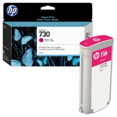 HP P2V63A MA (no.730) ink 130ml. pro DesignJet T1600/T1700/T2600 magenta  (031-05021)