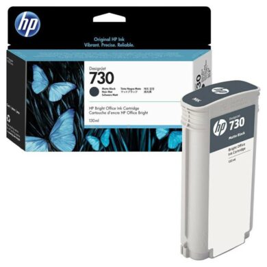 HP P2V65A MB (no.730) ink 130ml. pro DesignJet T1600/T1700/T2600 matte black  (031-05023)
