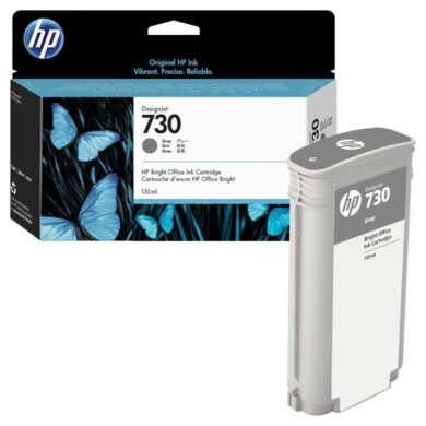 HP P2V66A GY (no.730) ink 130ml. pro DesignJet T1600/T1700/T2600 grey  (031-05024)