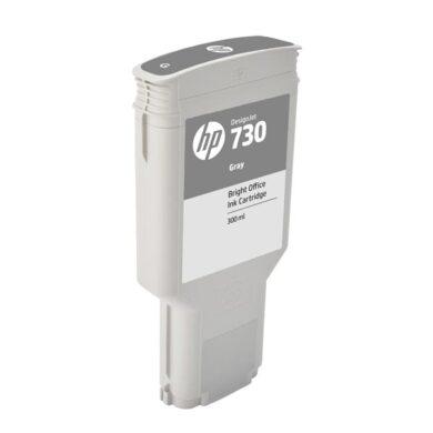 HP P2V72A GY (no.730) ink 300ml. pro DesignJet T1600/T1700/T2600 grey  (031-05034)