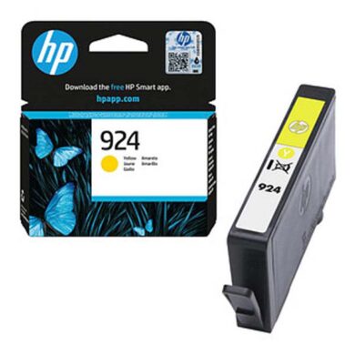 HP 4K0U5NE YE (no.924) inkoust na 400 stran pro 8122e/8132e yellow  (031-05083)