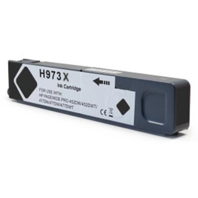 HP L0S07A BK (973X) renovace černé kazety s čipem 10k  (039-01725)