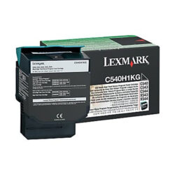 Lexmark C540H1KG RETURN - originální - Černá velkoobjemová na 2500 stran