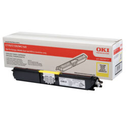 OKI 44250721 (toner-Y-HC-C110/130/MC160) - originální - Yellow HC na 2500 stran