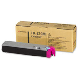 Kyocera TK-520M pro FS C5015, 4K toner magenta - originální