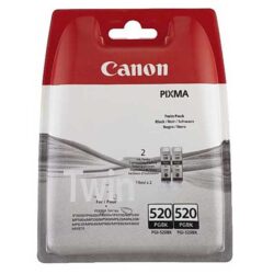 Canon PGI-520B2 - originální - Černá - Sada multipack