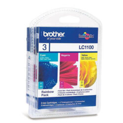 Brother LC1100CMY - originální - Sada barev (C-M-Y)