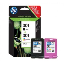 HP N9J72AE  no.301 2pack black(190s) + color(165s)