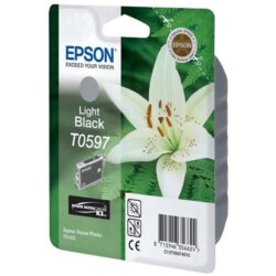 Epson T0597 LK pro R2400, 13ml ink. light black